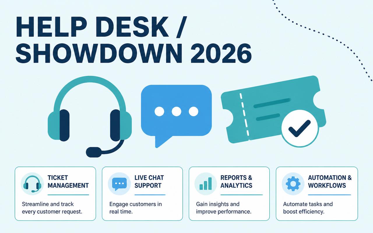 Help Desk Software Showdown 2026: Zendesk vs Freshdesk vs Intercom