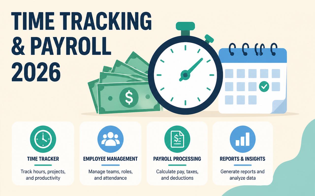 Employee Time Tracking & Payroll Software Compared in 2026