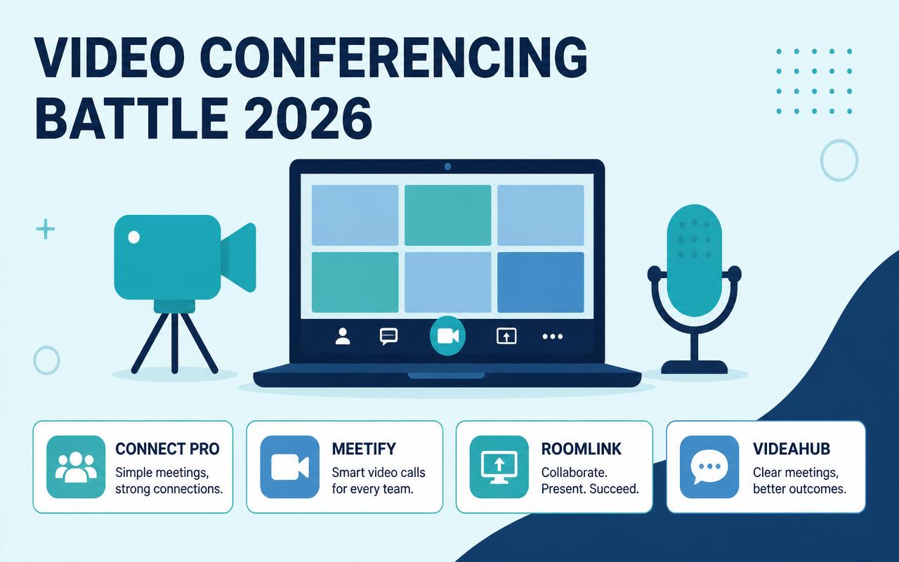 Video Conferencing Software Battle 2026: Zoom vs Google Meet vs Microsoft Teams